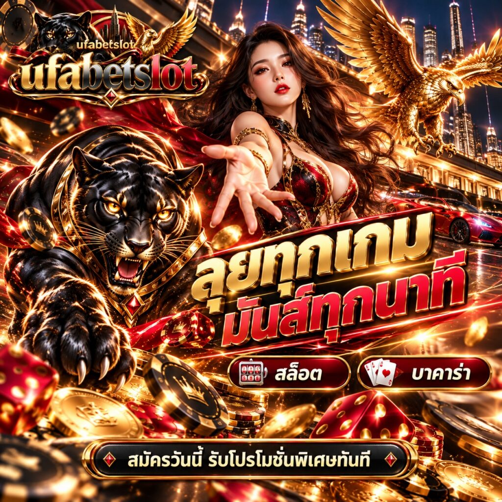 ufabet สล็อตออนไลน์ บาคาร่า ลุยทุกเกม มันส์ทุกนาที